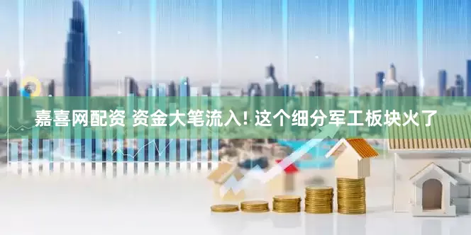 嘉喜网配资 资金大笔流入! 这个细分军工板块火了